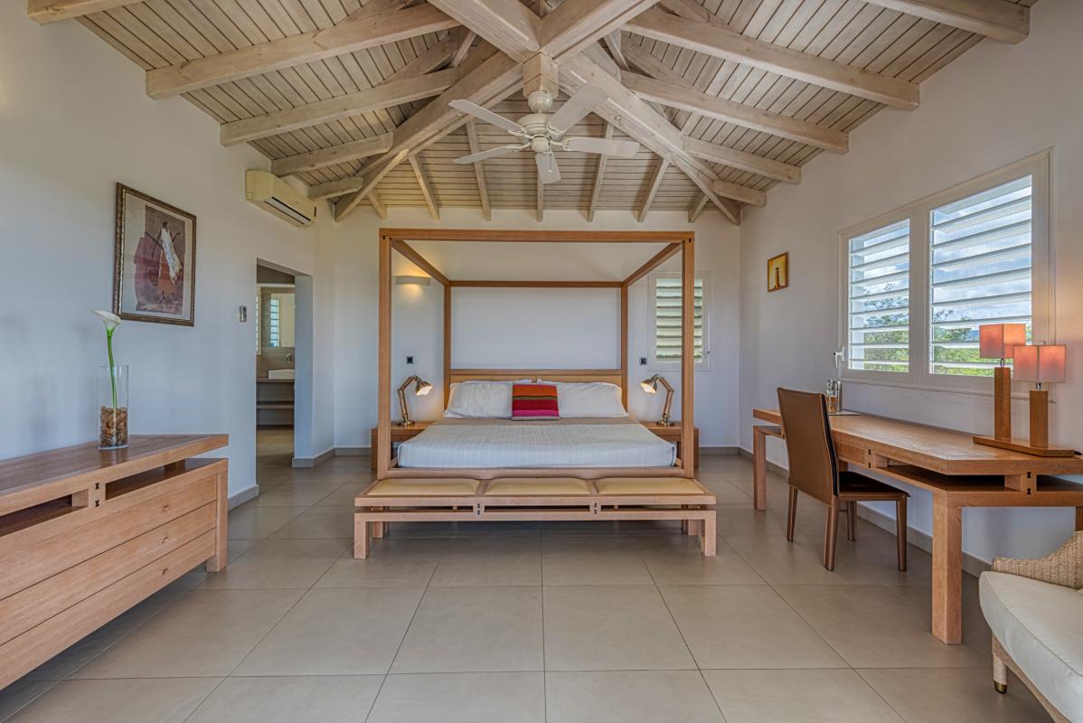 30.Location villa No Limit vue mer Saint Martin les Terres Basses - Chambre